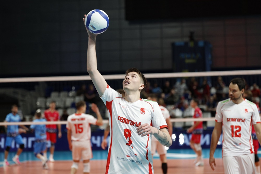 События НИУ «БелГУ» выпускник белгородского госуниверситета стал лучшим игроком матча суперлиги по волейболу