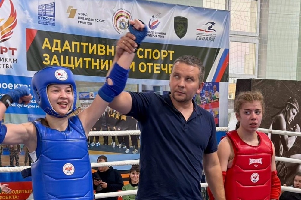 Увеличить Студентка НИУ «БелГУ» – победитель чемпионата по муай-тай